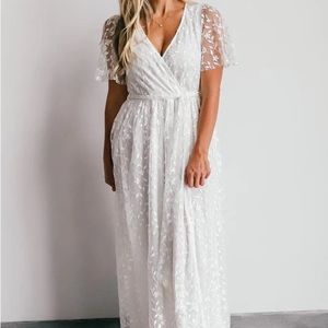 Baltic Born Marseille Embossed Maxi Dress